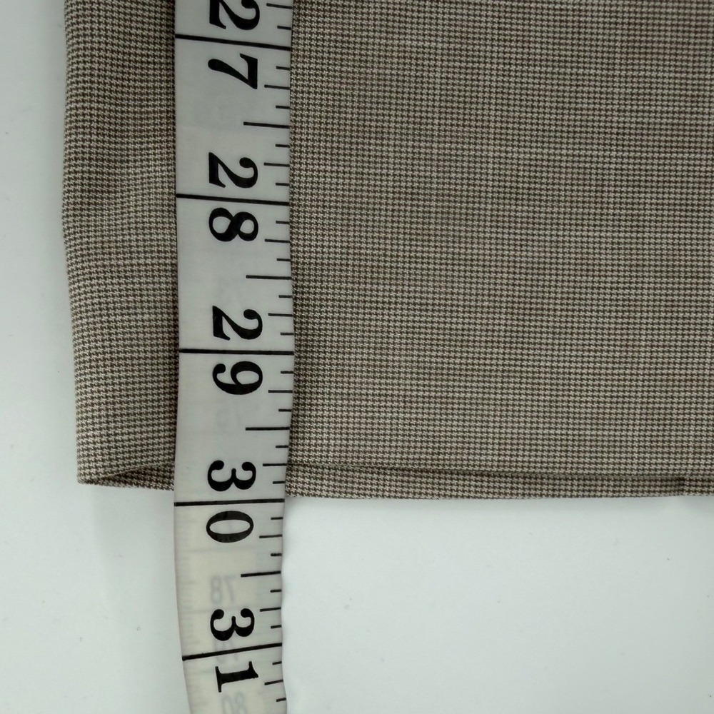 Shaquille O'Neal Men's XLG Big & Tall Stretch Dress Pants 48W x 30L Khaki new - Picture 6 of 6